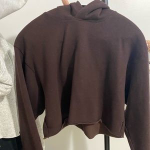 TNA perfect cropped hoodie